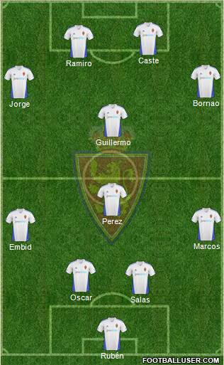 R. Zaragoza S.A.D. Formation 2011