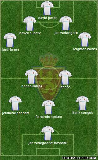 R. Zaragoza S.A.D. Formation 2011