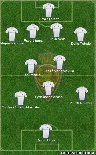 R. Zaragoza S.A.D. Formation 2011