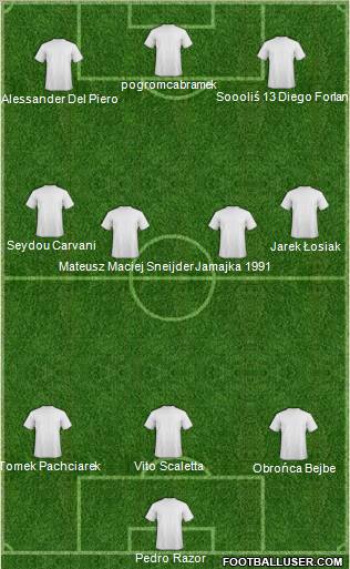 Ceramika Paradyz Formation 2011