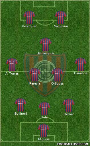 San Lorenzo de Almagro Formation 2011