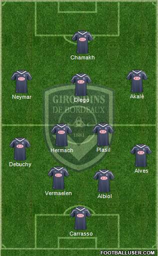 FC Girondins de Bordeaux Formation 2011