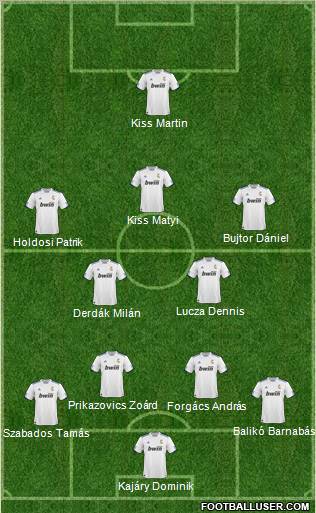 R. Madrid Castilla Formation 2011