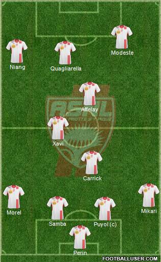 A.S. Nancy Lorraine football formation