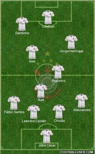 SC Corinthians Paulista Formation 2011