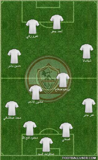 Zamalek Sporting Club Formation 2011