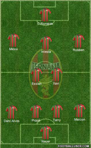 Ternana Formation 2011