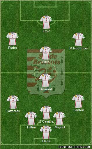 Stade Brestois 29 Formation 2011