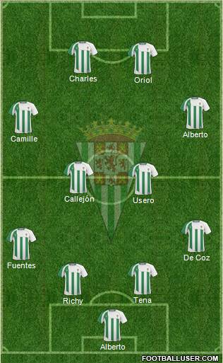 Córdoba C.F., S.A.D. Formation 2011