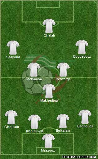 Algeria Formation 2011