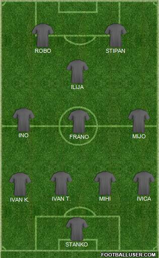 Pro Evolution Soccer Team Formation 2011