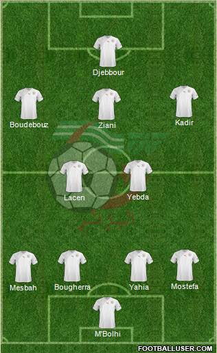 Algeria Formation 2011