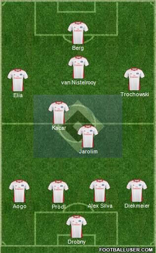 Hamburger SV Formation 2011