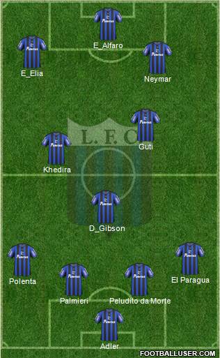 Liverpool Fútbol Club Formation 2011