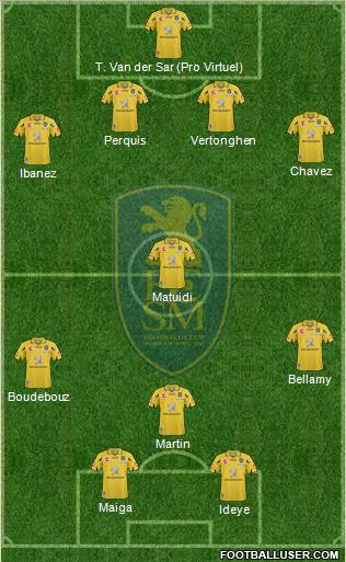 FC Sochaux-Montbéliard Formation 2011