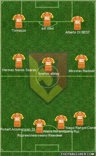 Jagiellonia Bialystok Formation 2011