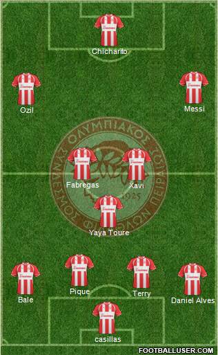Olympiakos SF Piraeus Formation 2011
