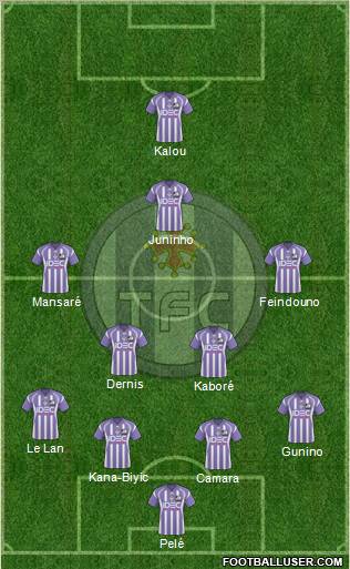 Toulouse Football Club Formation 2011