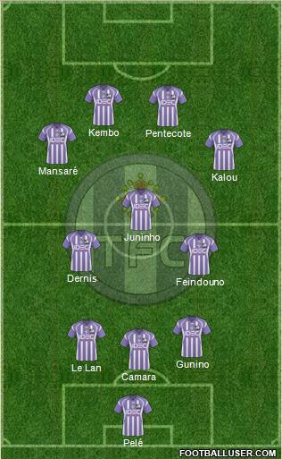 Toulouse Football Club Formation 2011