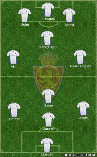 R. Zaragoza S.A.D. Formation 2011
