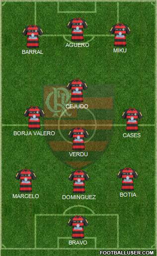 CR Flamengo Formation 2011