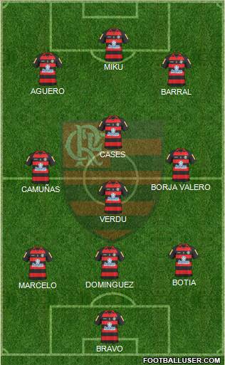 CR Flamengo Formation 2011