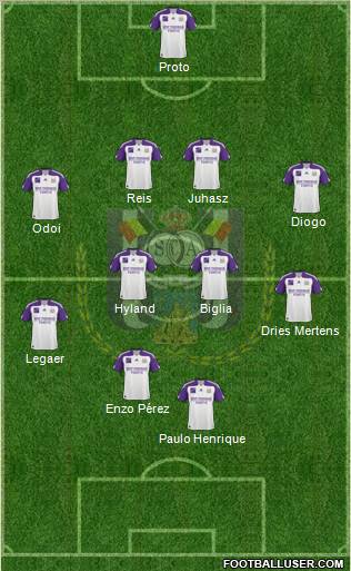 RSC Anderlecht Formation 2011