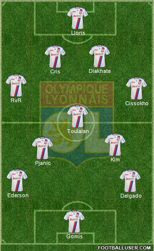 Olympique Lyonnais Formation 2011