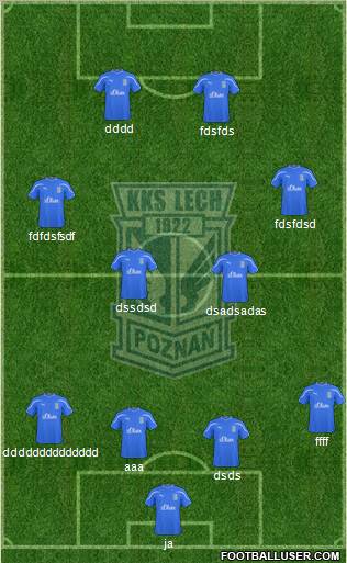Lech Poznan Formation 2011