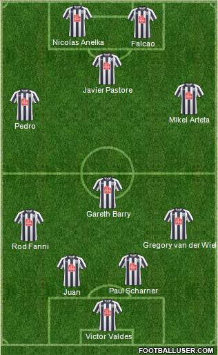 West Bromwich Albion Formation 2011