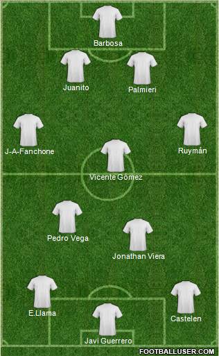 Pro Evolution Soccer Team Formation 2011
