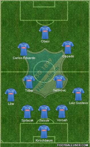 TSG 1899 Hoffenheim Formation 2011