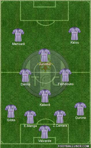 Toulouse Football Club Formation 2011