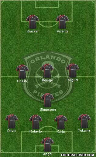 Orlando Pirates Formation 2011