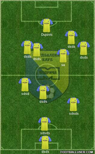FK Modrica Maxima Formation 2011