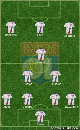 Olympique Lyonnais Formation 2011