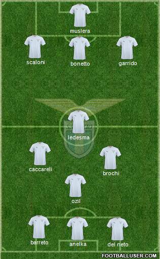 S.S. Lazio Formation 2011