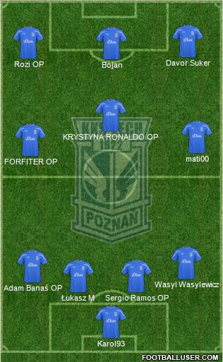 Lech Poznan Formation 2011