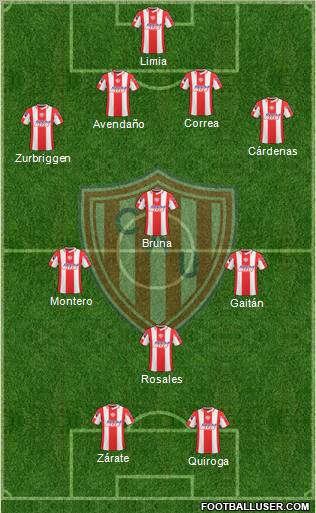 Unión de Santa Fe Formation 2011