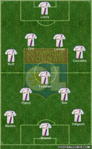 Olympique Lyonnais Formation 2011