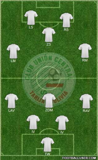 C Unión Central Formation 2011