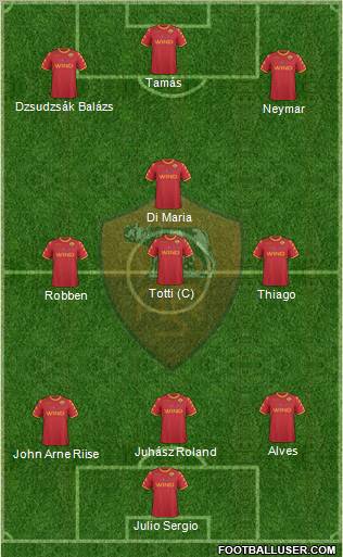 AS Roma Formation 2011