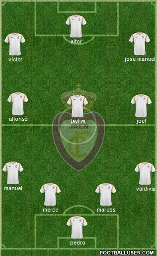 Real Jaén C.F. Formation 2011