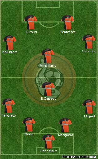FC Lorient Bretagne Sud Formation 2011