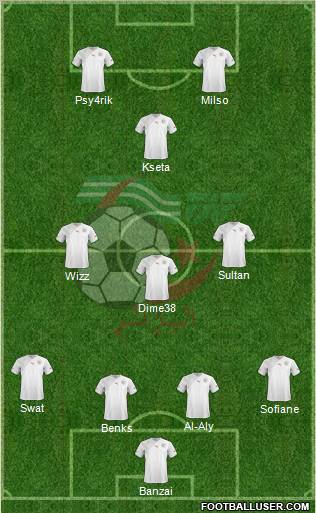 Algeria Formation 2011