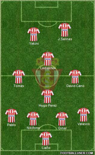 Real Sporting S.A.D. Formation 2011