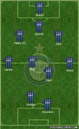F.C. Internazionale Formation 2011