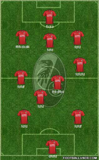 SC Freiburg Formation 2011