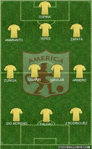 CD América de Cali Formation 2011