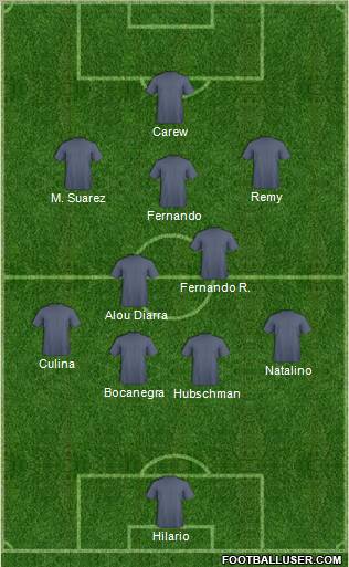 Brighton and Hove Albion Formation 2011